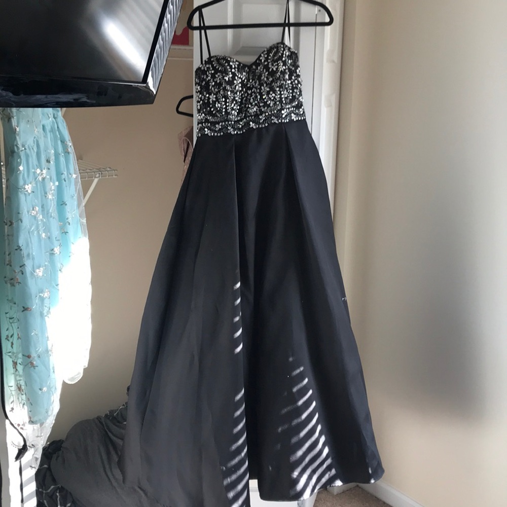 Black formal dress